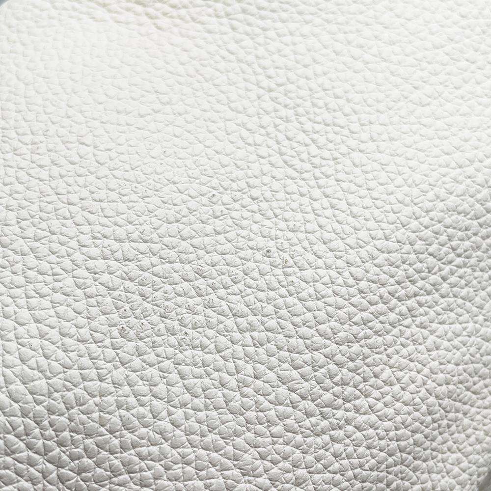 Celine Cabas Phantom Leather Tote Bag Shoulder White - Picture 11 of 12